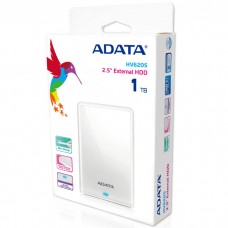 USB HDD 1Tb ADATA 2.5" USB 3.2 AHV620S-1TU31-CWH, белый