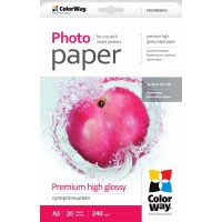 Бумага ColorWay 180 г/m2 глянец (50л .А3)